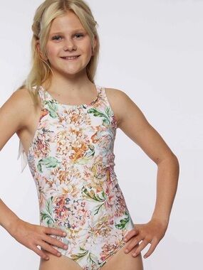 O'Neill Girls Arden Floral One-Piece Swimsuit